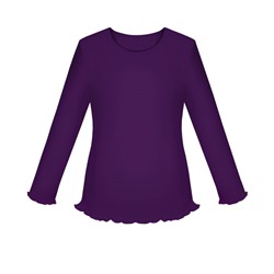 Фиолетовый школьный Джемпер (блузка) для девочки 77828-ДШ18
